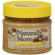 Naturally More Peanut Butter, 16 oz (Pack of 12)