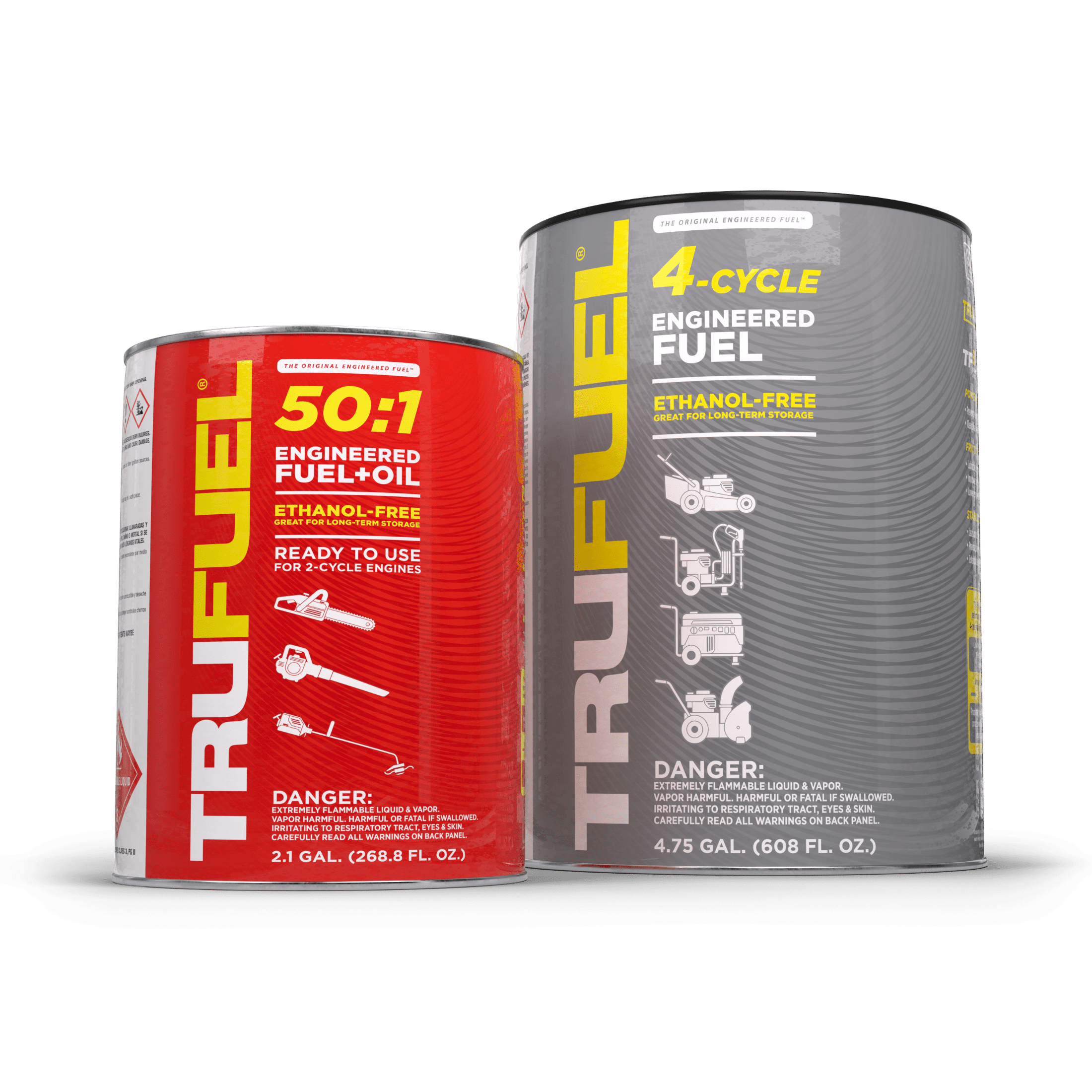 TruFuel Ethanol-Free 4-Cycle Engine Fuel with Synthetic Oil, 2.1 Gallon