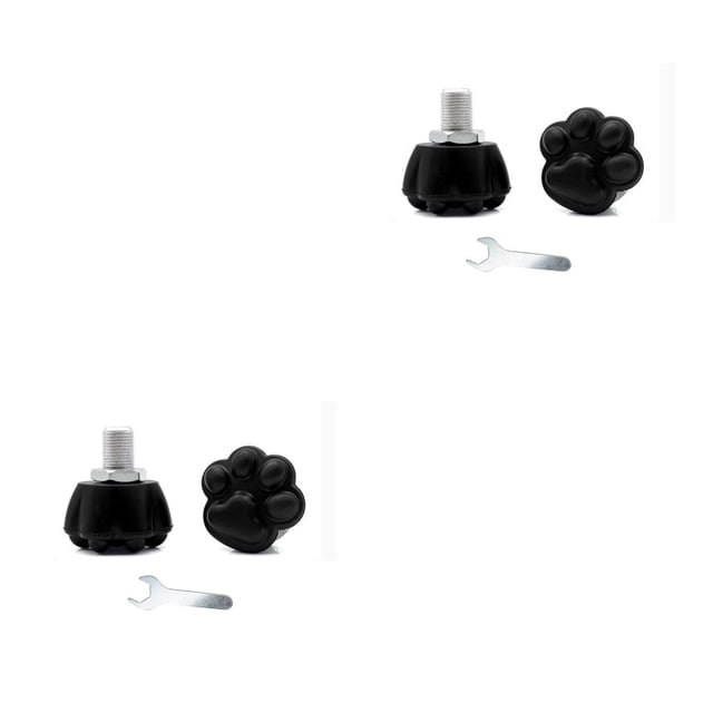 Sonducket Paquete de 2 topes de goma para patines, frenos de rodillo de pata bonitos, bloqueadores de tope, almohadilla de bloque de entrenamiento, Type1 NO1 Sonducket CBP584773