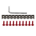 thumbnail image 1 of Kit de Carénage Moto Winshield, Clip de Fixation de Pare-Brise Moto Robuste Universel pour une Utilisation Professionnelle pour Moto Argent, Rouge, Or, 1 of 8