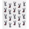 thumbnail image 1 of Safdie & Co. Throw Ribbed Printed Flannel Deer Shield, 1 of 4