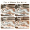 thumbnail image 7 of ODIKA 2'x3' Washable Doormat Non-Slip, Low Pile Abstract Geometric Borders Gentle Wave Motifs Livingroom Playroom for Entryway, Kitchen, Laundry Room, 7 of 7
