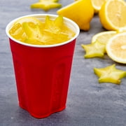 Solo Disposable Plastic Cups, Red, 18oz, 100ct (Choose Your Color)