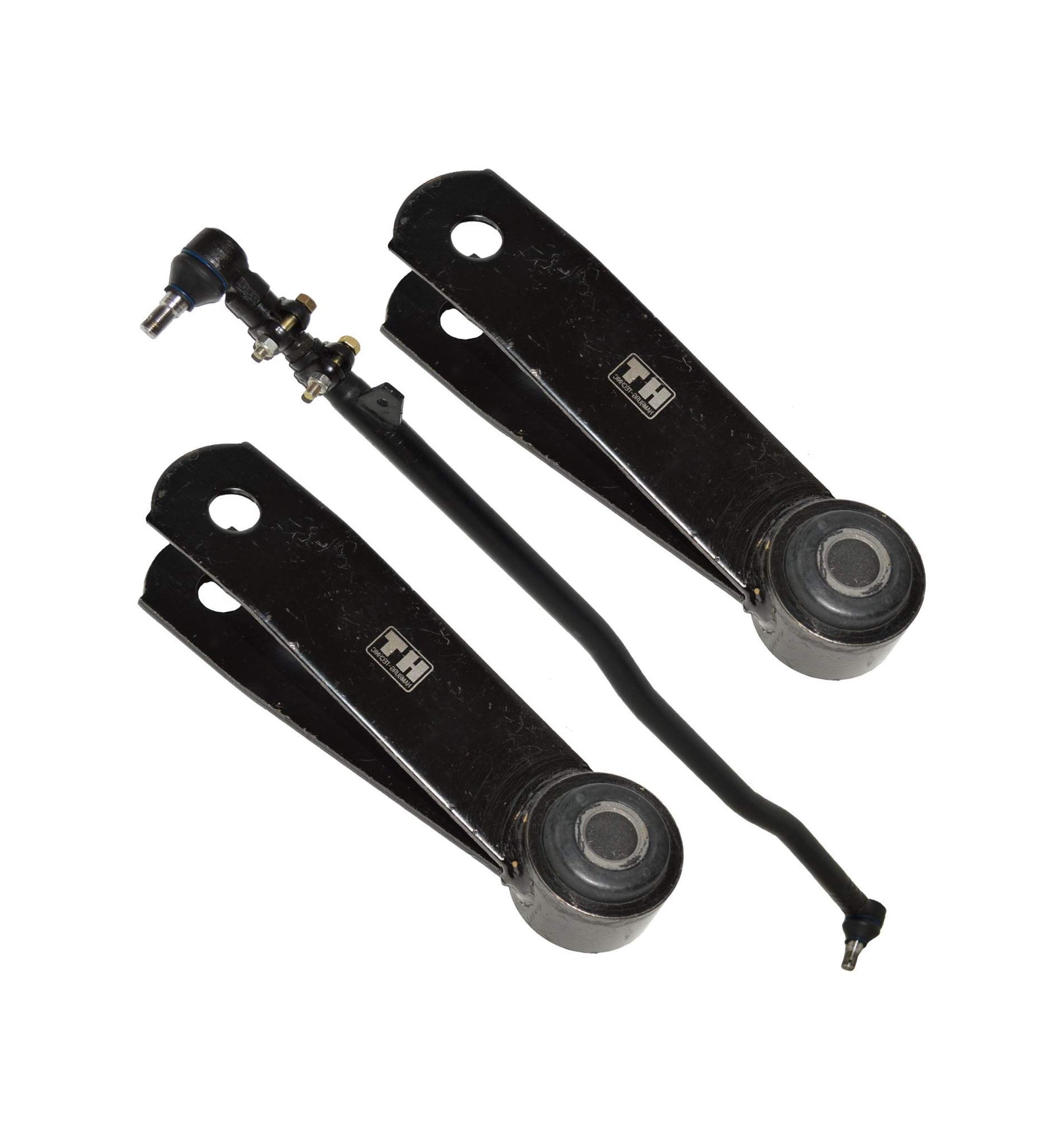 SET of 3 TIE ROD RODS ASSEMBLY + Stabilizer Sway Bar Link