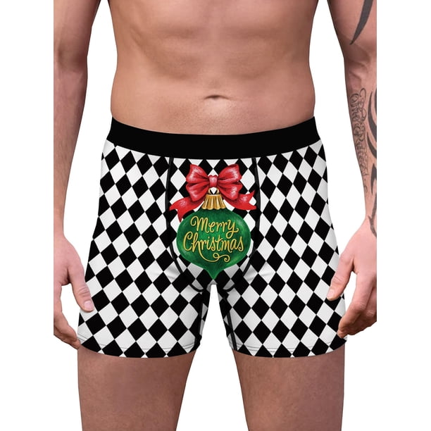 VISgogo Calzoncillos para Hombre, Patrones de Dibujos Animados para Adultos Calzoncillos Bóxer de Cintura Media para Hombres, M/L/XL/XXL VISgogo moda