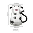 thumbnail image 4 of Milk Glass Kettle Cute Coffee Pot Portable for Milk large, 4 of 8