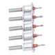thumbnail image 5 of Juego de brocas avellanadoras ajustables, 5 piezas de brocas avellanadoras, combinación de brocas avellanadoras, repuesto de brocas avellanadoras, consiga más, 5 of 9
