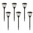 thumbnail image 3 of Hampton Bay Solar Outdoor Integrated LED Landscape Path Light 10 Lumens Bronze (8-Pack), 3 of 7
