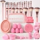 thumbnail image 1 of 51 Piezas Set de Brochas de Maquillaje Profesional Completo, para Brochas de Maquillaje, Esponjas para Polvos, Cuencos para limpiar y bolsa de maquillaje para maquillaje de ojos y rostro, Regalar para, 1 of 9