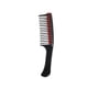 thumbnail image 1 of Peine para desenredar Soidarity con rodillo negro 1 paquete herramientas portátiles de barbero, 1 of 5