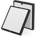 thumbnail image 1 of MR5866 Air Filter Replacement, Compatible with MORENTO MR5866 Air Purifier, 3-in-1 H13 True HEPA Filter and Activated Carbon Filter, 2-Pack, 1 of 5