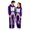 Z8-Purple, variant on Pumpkin Halloween Jumpsuit Costume for Men's, Purple pumpkin-printed, Breathable Air-Layer Polyester, Sizes S–XXXXL