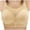 Beige, variant on Admvng Bras for Women Fashion Plus Size Wire Free Comfortable Push Up Hollow Out Bra Underwear M-3XL