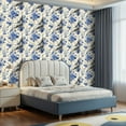 thumbnail image 2 of Peel and Stick Wallpaper Contact Paper Toile De Jouy Vintage Floral Elegant Graphics Self Adhesive and Removable 17.7in x 118in, 2 of 8