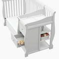 thumbnail image 6 of Storkcraft Portofino 5-in-1 Convertible Baby Crib and Changer, White, 6 of 18