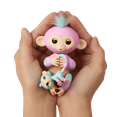 Fingerlings Baby Monkey & Mini BFFs Ashley & Chance (PinkTurquoise