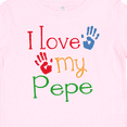 thumbnail image 4 of Inktastic Pepe Grandkids Handprints Boys or Girls Baby T-Shirt, 4 of 5