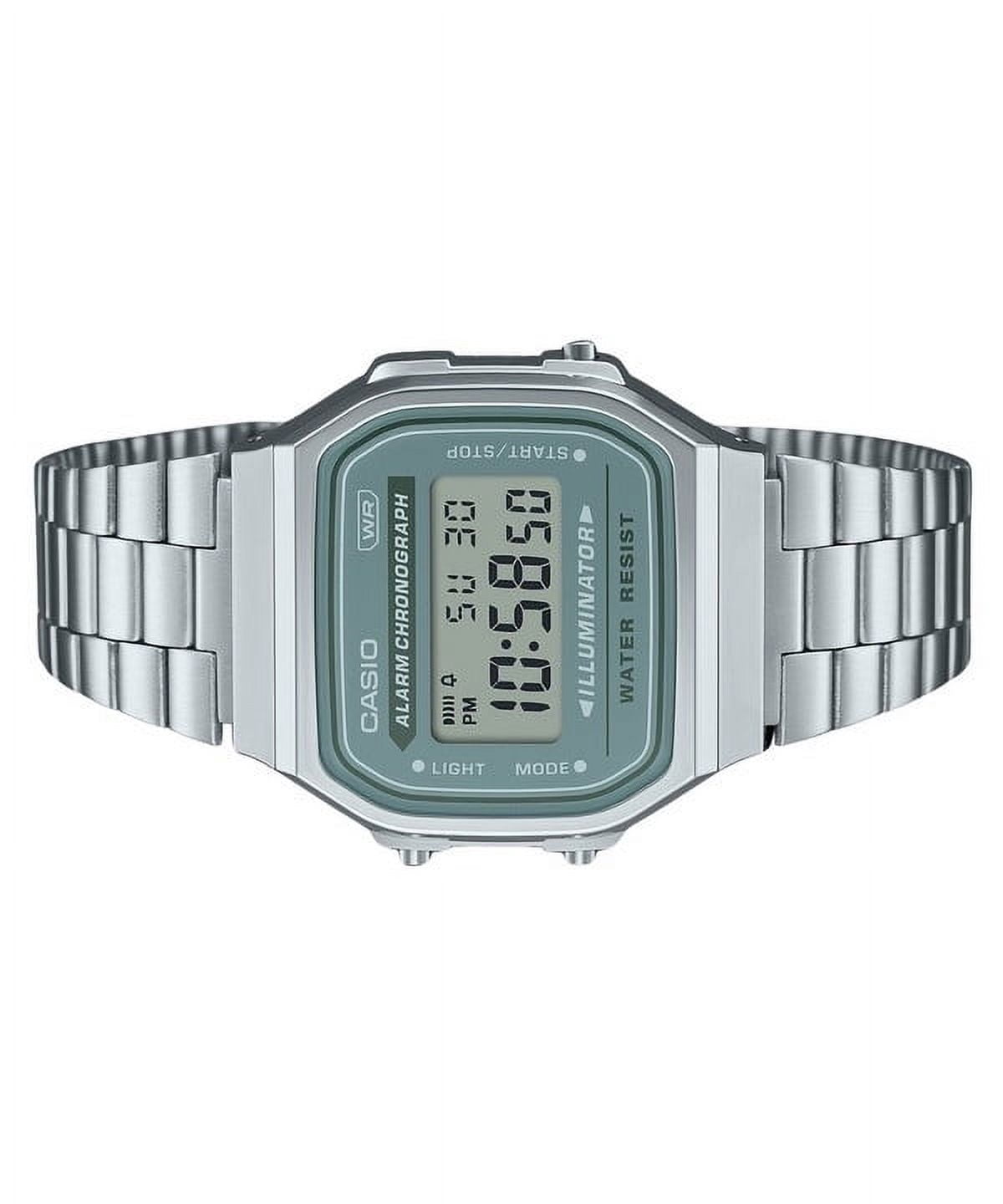 Casio Vintage Woman A168WA-3A Stainless Steel Watch