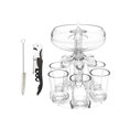 thumbnail image 4 of Dispensador de 6 vasos, dispensador automático de vino, dispensador transparente, herramienta de barra para juegos de beber de vacaciones Abridor de cepillo de 6 tazas Gloria dispensador de vino, 4 of 9