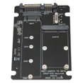 thumbnail image 4 of Tarjeta adaptadora SSD Dual Bay MSATA M.2 NGFF a SATA 3.0 SSD Adaptador convertidor Tarjeta vertical, 4 of 5