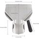 thumbnail image 2 of French Fries Shovel, Stainless Steel Popcorn Scoop French Fry Bagger, Chip Bagger, 2 of 4