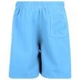 thumbnail image 2 of iBerryNY Boys Swim Trunks Kids Beach Board Shorts Adjustable Waist 2 Side Pockets, Turquoise, X-Large, 2 of 5