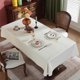 thumbnail image 5 of Mantel de picnic rectangular material PU | Cubierta de mesa de 59x47 pulgadas | Elegante decoración de fiesta para mesa de centro de comedor | Fácil de limpiar, resistente al desgaste | Azul Claro, 5 of 5
