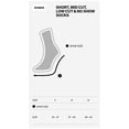thumbnail image 5 of CEP Adult Female Hiking Merino Mid-Cut Compression Socks, Color: Peacoat/Gray, Size: III, 5 of 5