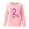 thumbnail image 4 of Nmnitkp Breast Cancer Awareness Sweatshirt Women In October We Wear Breast Cancer Print Breast Cancer Survivor Sweatshirt & Soft and Comfortable Breast Cancer Hoodie, 4 of 4