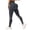 AA-Black, variant on Womens Bootcut Yoga Pants High Waisted Workout Tight Trousers Gym Running Butt Lifting Leggings with Pockets Blue S