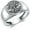 10, variant on Tree of Life Ring for Men 925 Sterling Silver Signet Ring Jewelry Gifts for Men Women