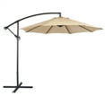 thumbnail image 5 of Alden Design 9ft Tan Offset Cantilever Rust-Resistant Patio Umbrella, Easy Crank System, 5 of 11