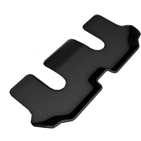 3D MAXpider Custom Fit Kagu Floor Mat (Black) Compatible with Volkswagen Atlas 6-Seat 2018-2024 - Third Row