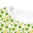 thumbnail image 5 of Jamsmile Toddler Girls Pajamas St. Patrick'S Day Long Sleeve Green T Shirts + Pants Kids Girls Loungewear, 5 of 5