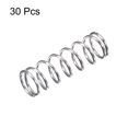 thumbnail image 2 of Unique Bargains Ressort de Compression en Acier Inoxydable 304 5mmx0.5mmx15mm Capacité de Charge 5.9N, 30 Pcs, 2 of 5