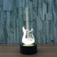 thumbnail image 1 of Creative Guitar 3D Night Light, USB Plug-in Bedroom Children's Room Table Lamp Night Light, 1 of 5