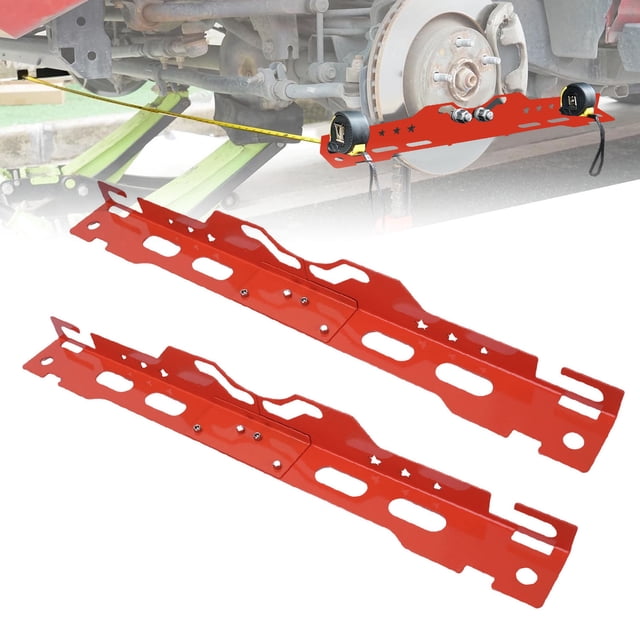 Wheel Alignment Tool Plates Iron Accurate Measurement Secure Anti Drop Groove Wheel Toe Alignment Tool Sedan SUV