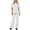 Gray, variant on Caywon Womens 2 Piece Top and Pants Set Short Sleeve Crew Neck Loungewear Elastic Waist Breathable Fabric Wrinkle-Free Casual Loose Fit Summer Daily Wear Conjunto de Pijama de Mujer