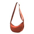thumbnail image 6 of Hvmvliv Women's Nylon Crescent Crossbody Bag, Small Shoulder Purse Light Sling Bag for School Sports Travel Orange, 6 of 6