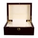 thumbnail image 1 of Caja de Almacenamiento de Caja de Reloj de Maciza Ranura Preciosa con Cojín, 1 of 8