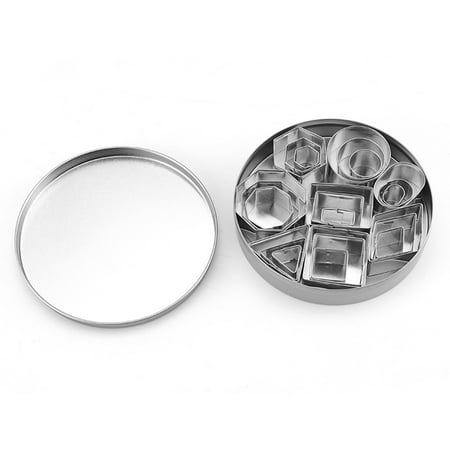 

huoge 24 Pieces Biscuit Mold Stainless Steel DIY Baking Cake Mould