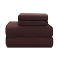 thumbnail image 1 of Pointehaven Ensemble Complet en Flanelle de Coton 100 % Chocolat, 1 of 1