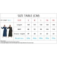 thumbnail image 5 of Women Long Sleeve Denim Maxi Dress Lapel Collar Button Front Slim Fit Long Dresses for Fall Winter Evening Party Daily Outing, 5 of 5