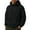 #172-Black, variant on Donemore Men's Lightweight Sun Protection Multi-Pocket Loose Fit Hooded Jacket for Outdoor Sports & Summer Casual Wear
