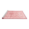 thumbnail image 2 of Ahgly Company Machine Washable Indoor Rectangle Medallion Red Traditional Area Rugs, 2' x 3', 2 of 4