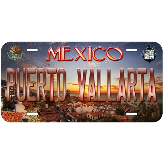 Puerto Vallarta Mexico TAG02 Novelty Car Auto License Plate