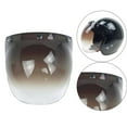 thumbnail image 2 of jinwen Face Ouverte Rétro Gradient 3-Snap Lunettes à Bulles Visière 5 5, 2 of 9