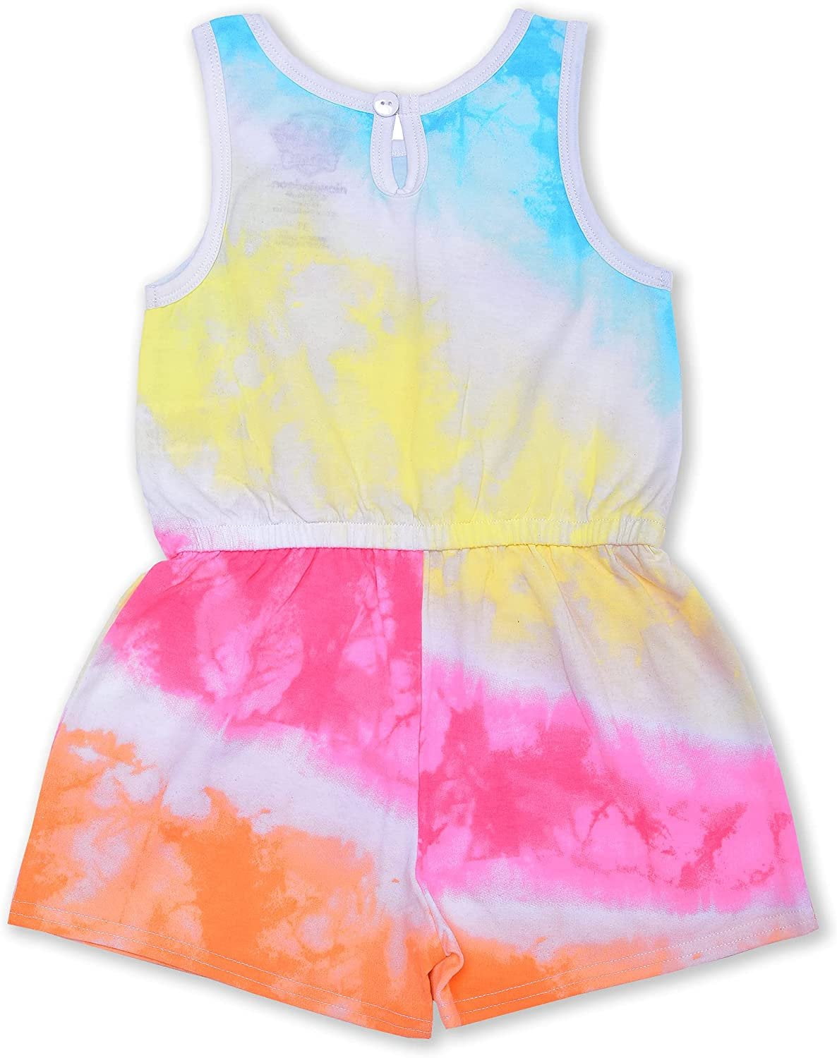 Paw Patrol Chase, Marshall and Skye Girls 2 Pack Sleeveless Romper, Toddler