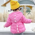 thumbnail image 7 of Hicidod Baby Fleece Jacket Hooded Long Sleeves Warm Down Coat Cute Dinosaur Lightweight Thick Fleece Lined Winter Outwear, 7 of 7