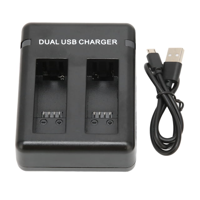 Battery Chager, Protection High Efficiency Black Dual Camera Battery Chager For AHDBT-501 Camera Battery